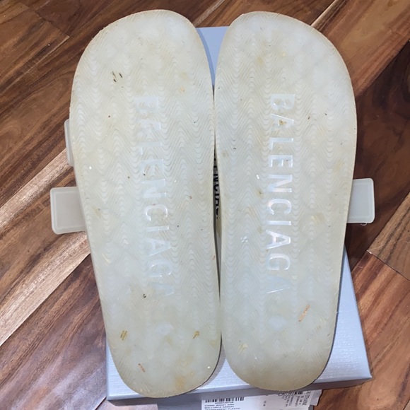 Balenciaga Mallorca Transparent Plastic Sandals - Picture 5 of 5